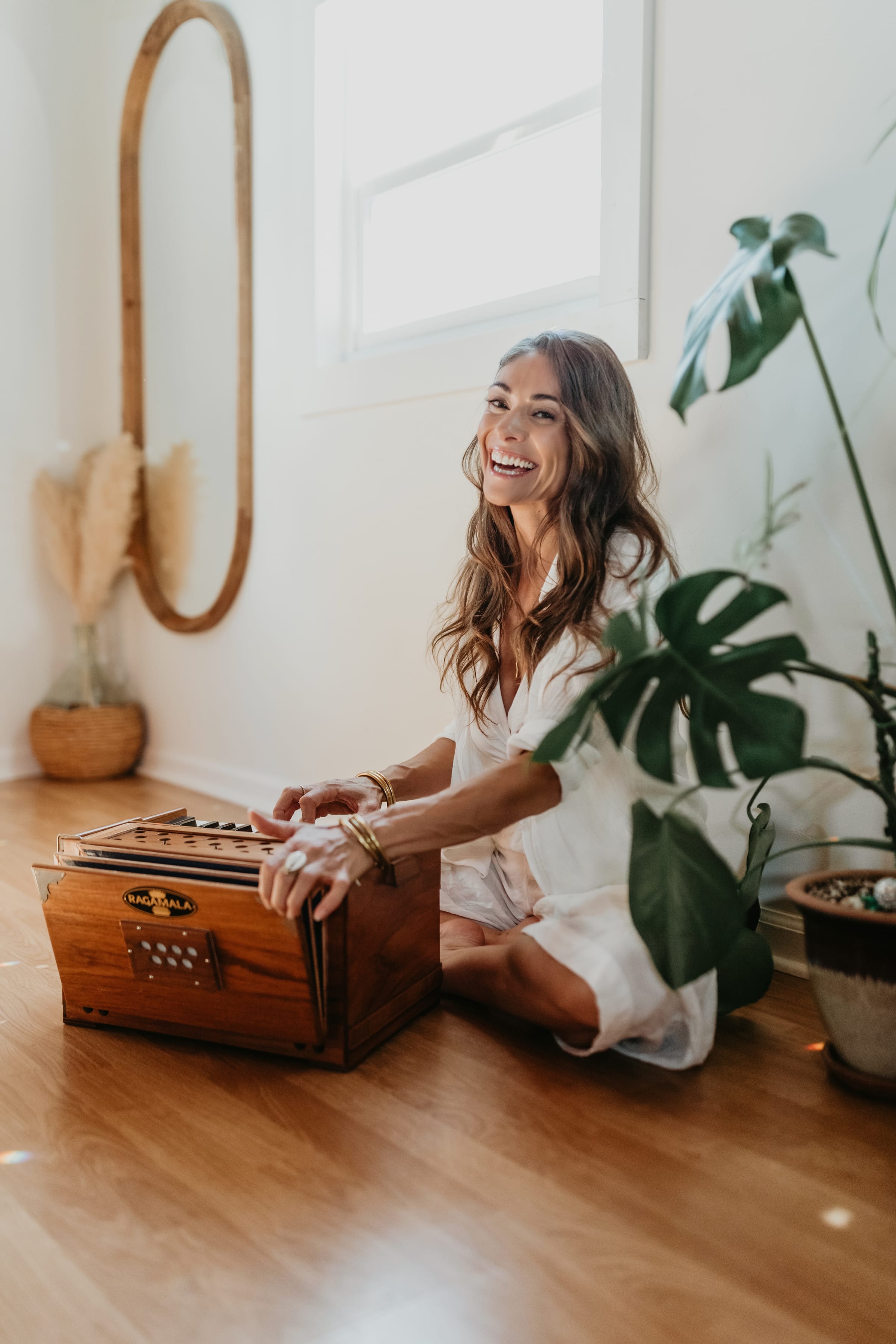 A brand shoot in the Carriage Haus living room